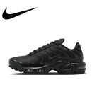Nike Air Max Plus DM0032-003 Original Retro Low-top Casual Tênis Preto Cinza Tênis Masculino