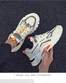 Homens Verão Malha Respirável Esportes Tênis de Corrida Na Moda Versátil Casual Anti-Odor Sapatos de Velho Sapatos da Moda Tênis Casuais