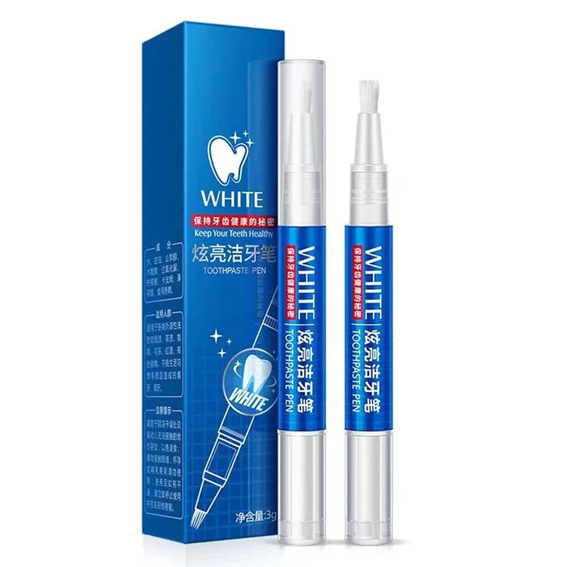 Caneta de clareamento dental Reparação Remover placa de melanina amarela 7 dias Limpeza rápida dos dentes Ferramentas de tratamento de dentes Placa de beleza Saúde