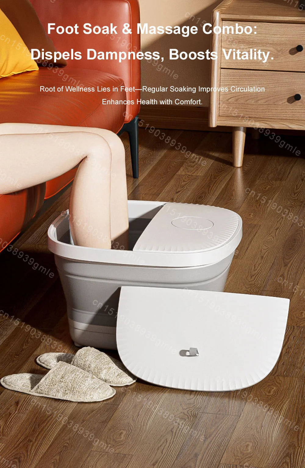 Banheira de Pés com Massagem Totalmente Automática