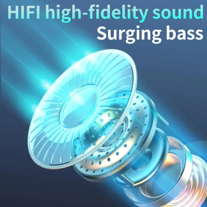 Auscultadores sem fio S20 TWS auscultadores bluetooth sem fio com caixa de carregamento cancelamento de ruído LED auscultadores