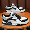 Novos Tênis Masculinos de Outono Sapatos de Plataforma Confortáveis Masculinos 2023 Tendência Lace-up Sapatos Vulcanizados Branco Tênis Casuais Tênis